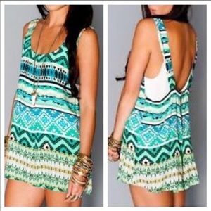 Show Me Your MuMu Printed Romper Size Large